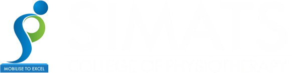 SIMATS College of Physiotherapy logo